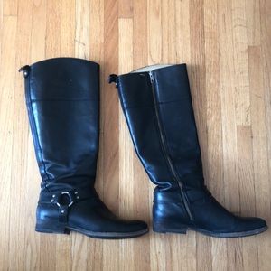Frye Melissa Harness Boots extended calf